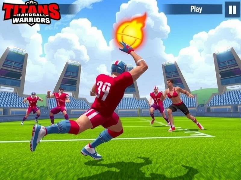 Titans Handball Warriors Gameplay Screenshot